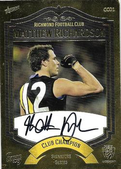 2013 Richmond Hall of Fame and Immortal Trading Card Collection #CC01 Matthew Richardson Front